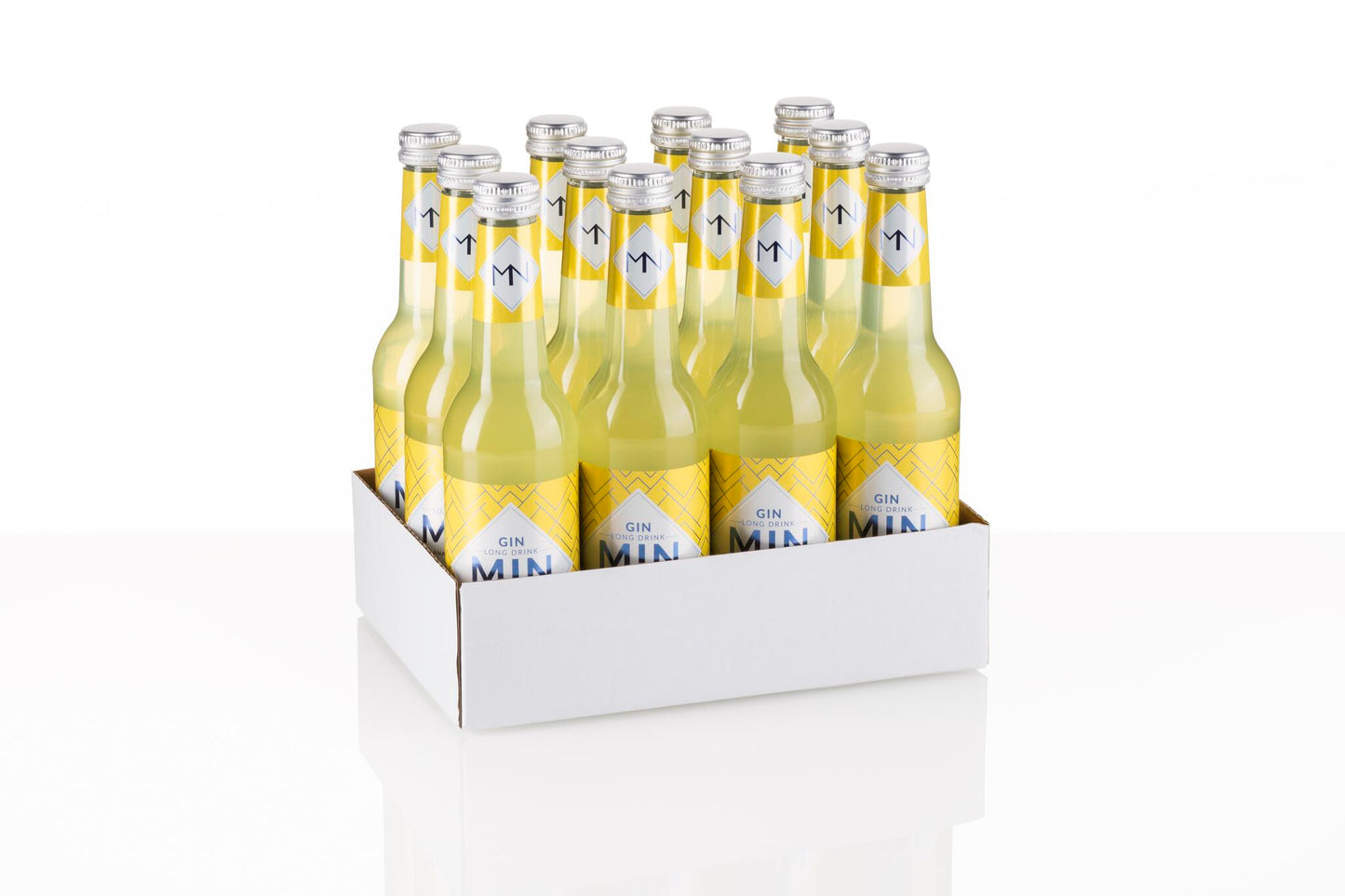 MIN Gin Longdrink Ananas 12er Tray